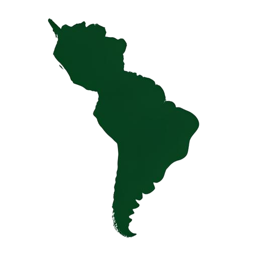Map of South America